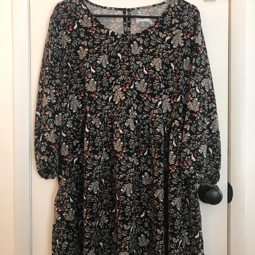 Old Navy floral print dress. XL